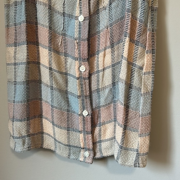 RAILS Flannel Multicolored Checkered Cami Tank Top Sz S NEW - Picture 6 of 10